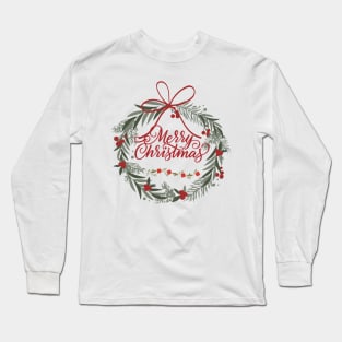 merry christmas design noel Long Sleeve T-Shirt